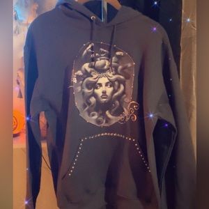 Handmade Medusa hoodie